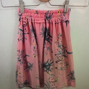 Floral Pink Kids Skirt